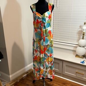 Floral Maxi Dress - Multicolor